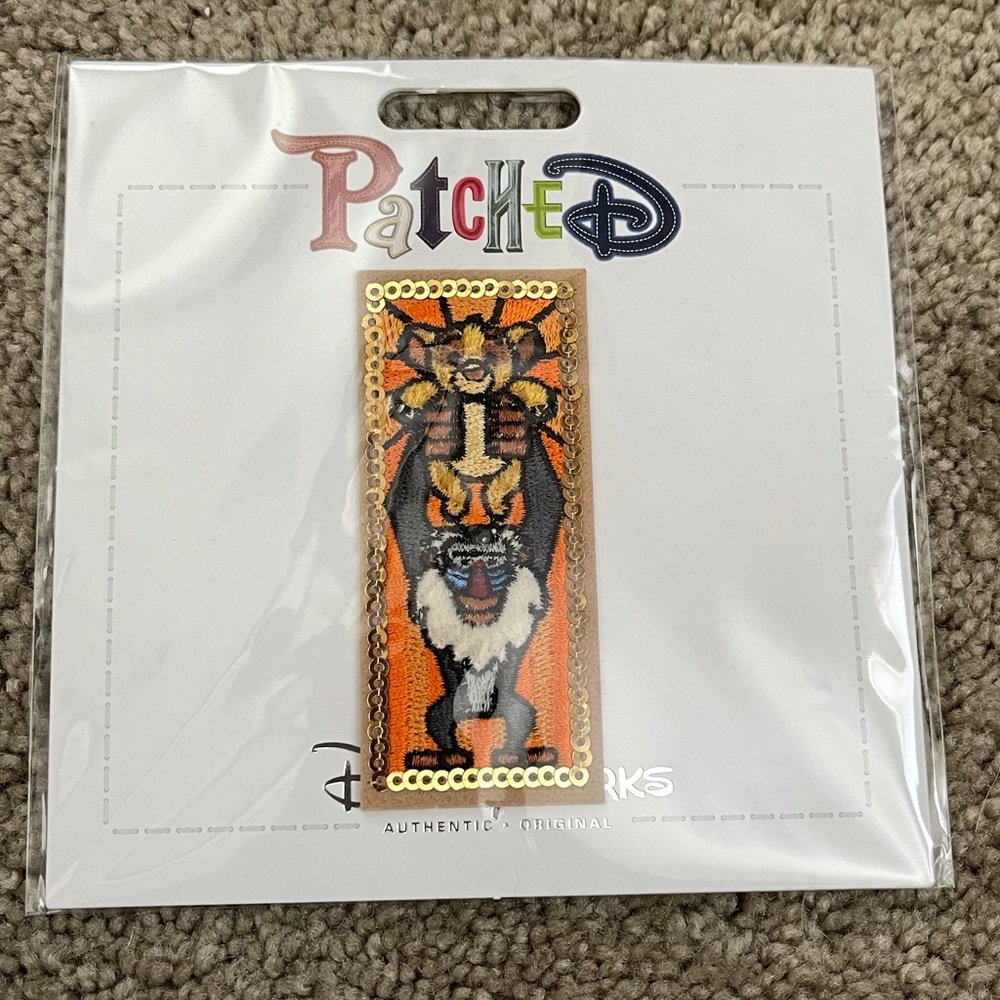 Disney Patch- Simba and Rafiki